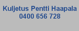Kuljetus Pentti Haapala logo